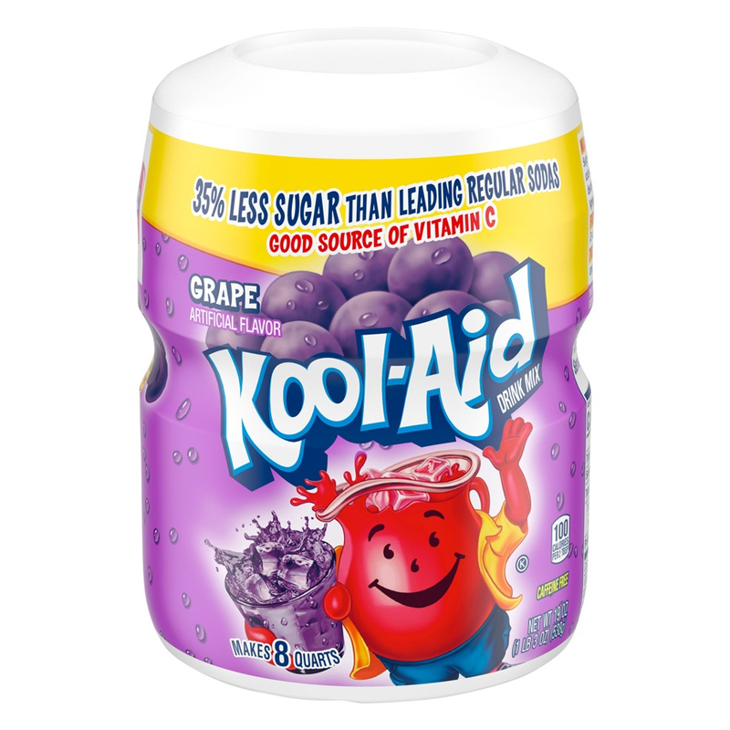 Kool Aid Grape Mix Tub 538g