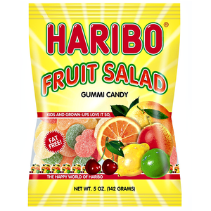 Haribo Fruit Salad Peg Bag 142g