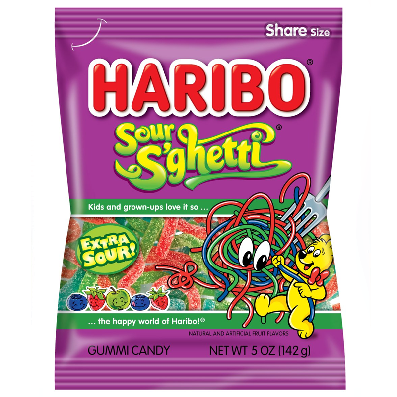 Haribo Sour Spaghetti 142g