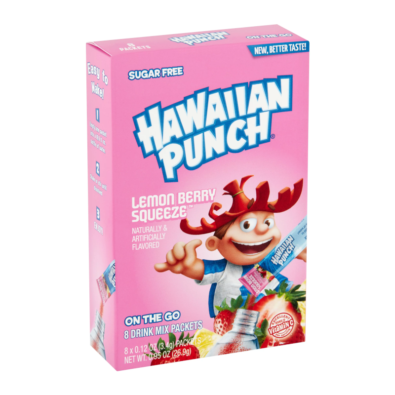 Hawaiian Punch Singles to Go! Lemon Berry Squeeze 26g