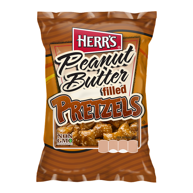 Herr's Peanut Butter filled Pretzel Nuggets 113g