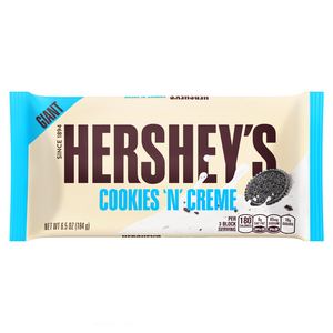 Hershey's Giant Cookies and Creme Chocolate Bar 208g