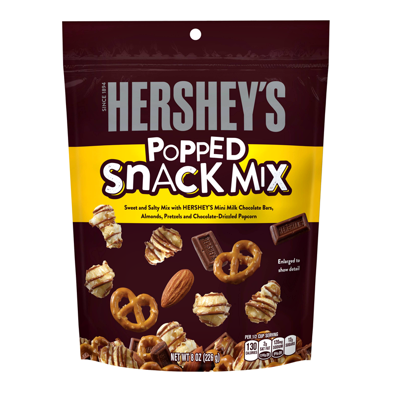 Hershey's Popped Snack Mix 226g