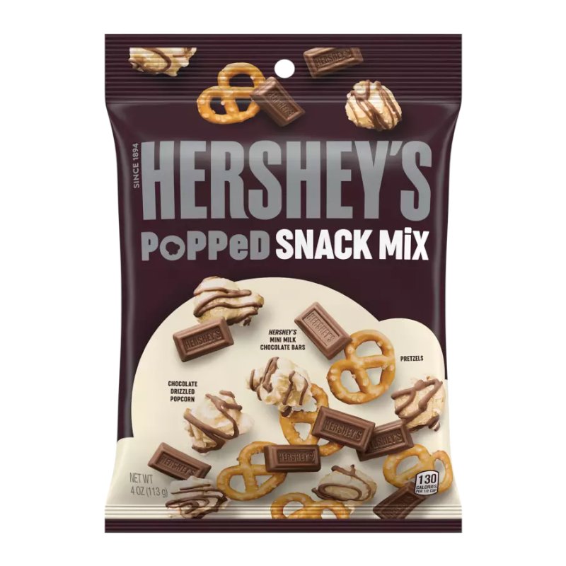 Hershey's Popped Snack Mix 113g