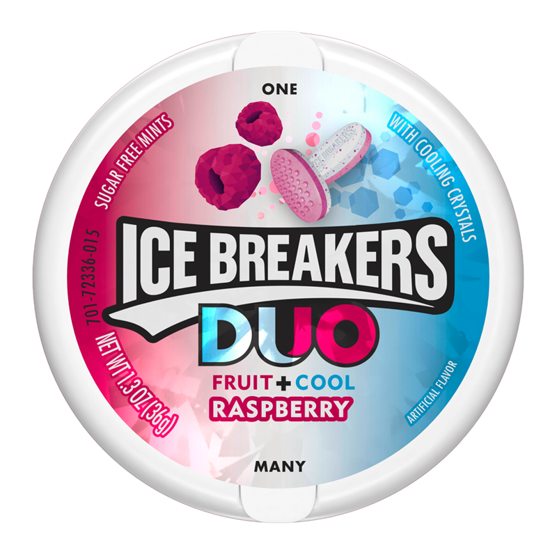 Ice Breakers Duo Raspberry Mints 36g
