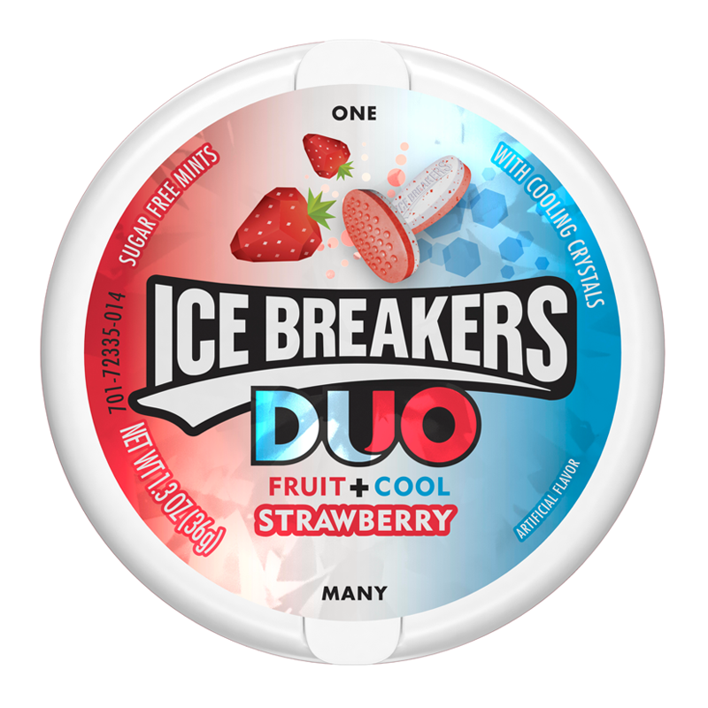 Ice Breakers Duo Strawberry Mints 42g