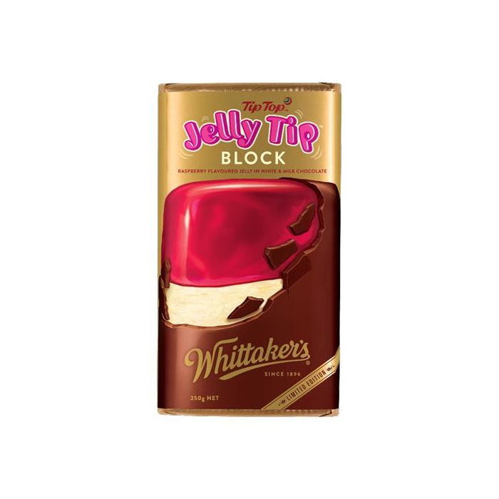 Whittakers Jelly Tip Chocolate Block 250g
