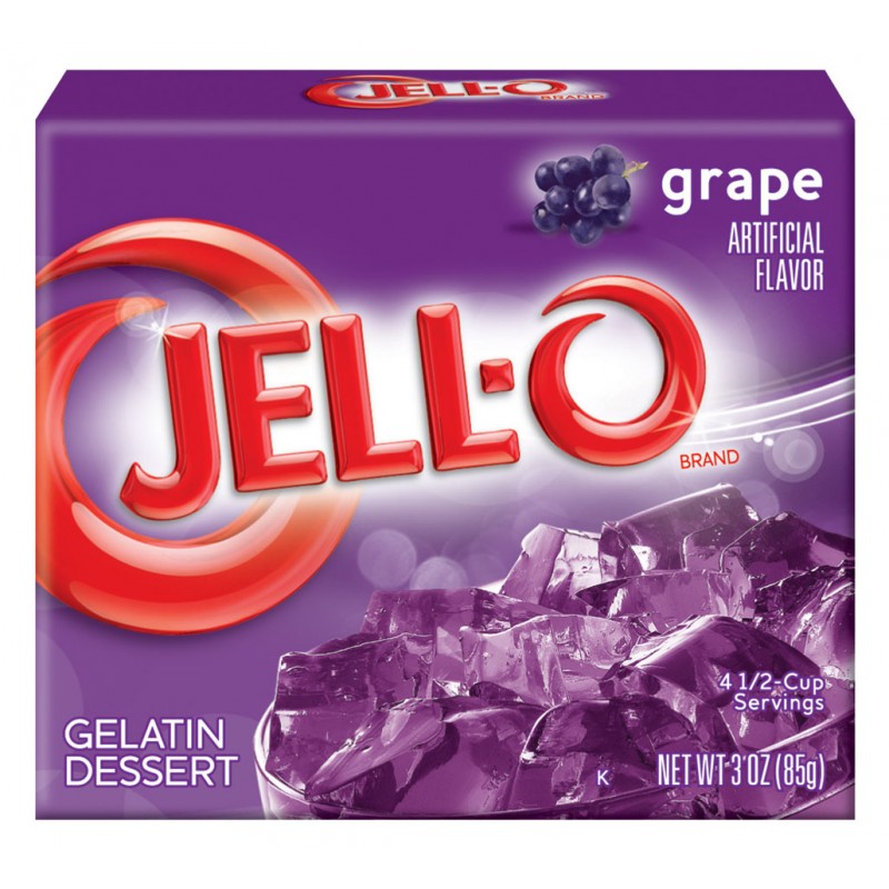 Jell-O Grape Gelatin 85g