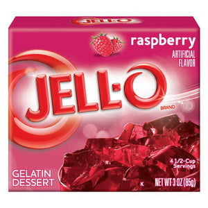 Jell-O Raspberry Gelatin 85g