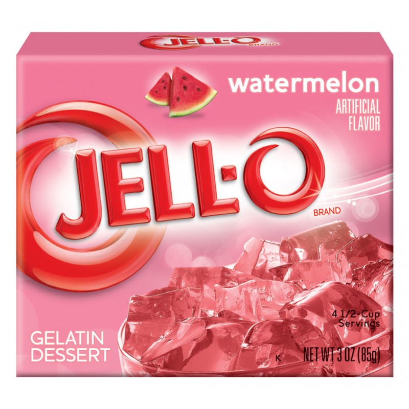 Jell-O Watermelon Gelatin 85g