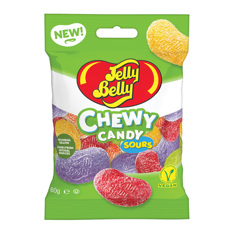 Jelly Belly Chewy Candy Sours 60g