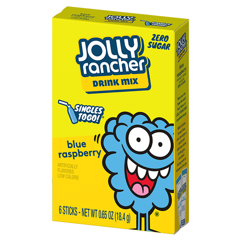 Jolly Rancher Singles To Go Drink Mix Blue Raspberry 18g
