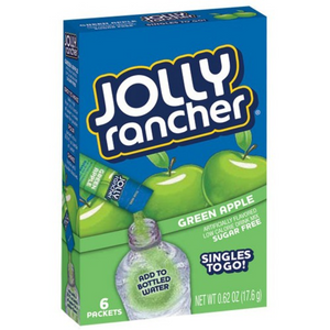 Jolly Rancher Singles To Go Green Apple Drink Mix