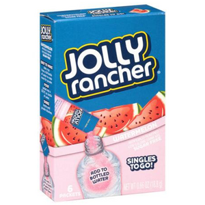 Jolly Rancher Singles To Go Watermelon 6 Pack Drink Mix