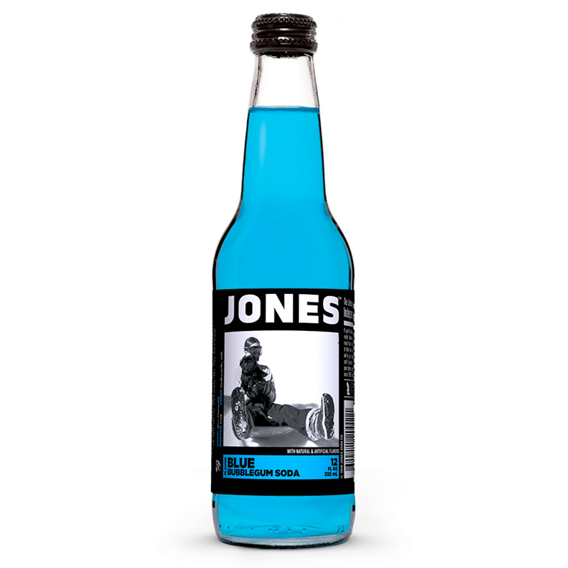 Jones Soda Blue Bubblegum 355ml