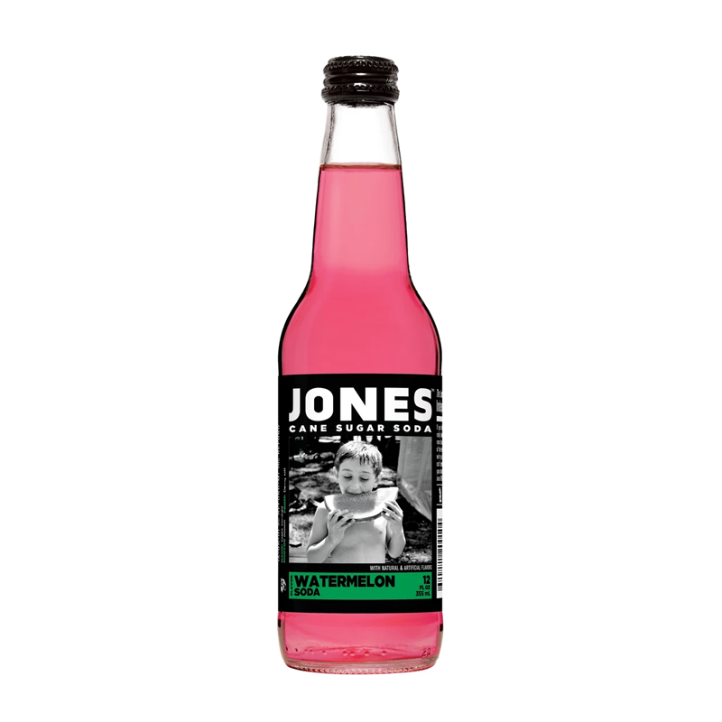 Jones Soda Watermelon 355ml - Best Before 5th December 2024