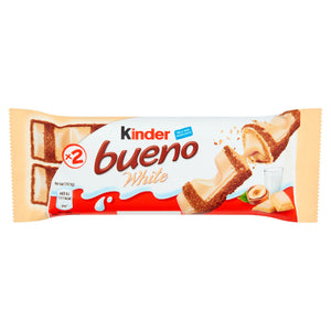Kinder Bueno White Milk and Hazelnuts 39g