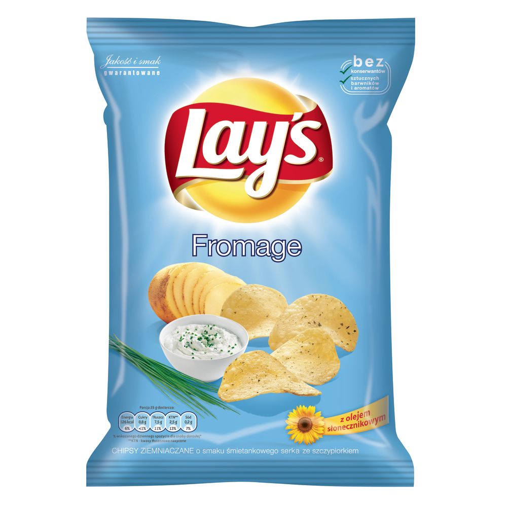 Lay's Fromage Cream & Onion 140g