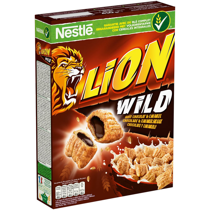 Nestle Lion Wild Chocolate & Caramel Cereal 360g