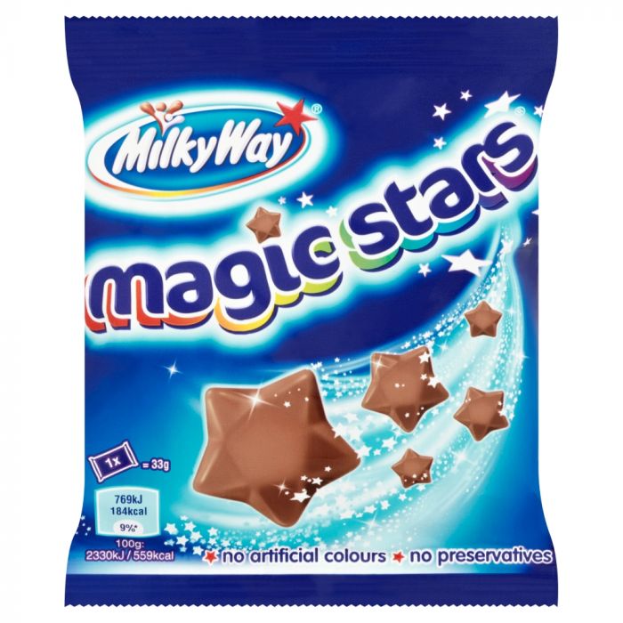 Milky Way Magic Stars Chocolate Bags 33g