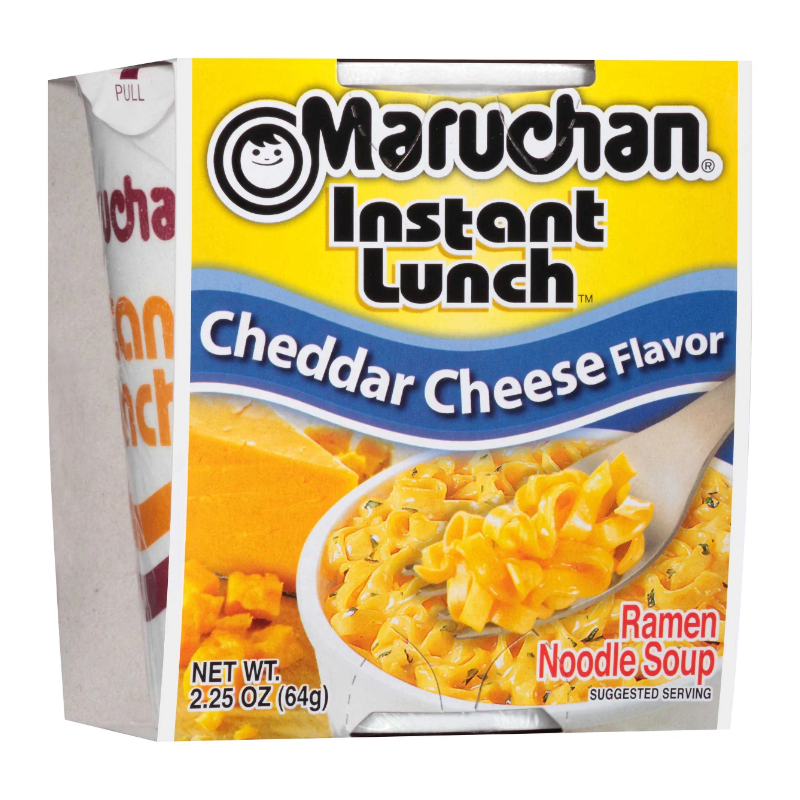Maruchan Cheddar Cheese Flavor Instant Lunch Ramen Noodles 64g