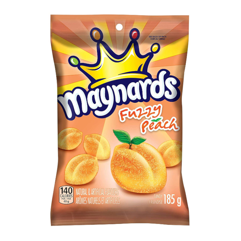 Maynards Fuzzy Peach 154g