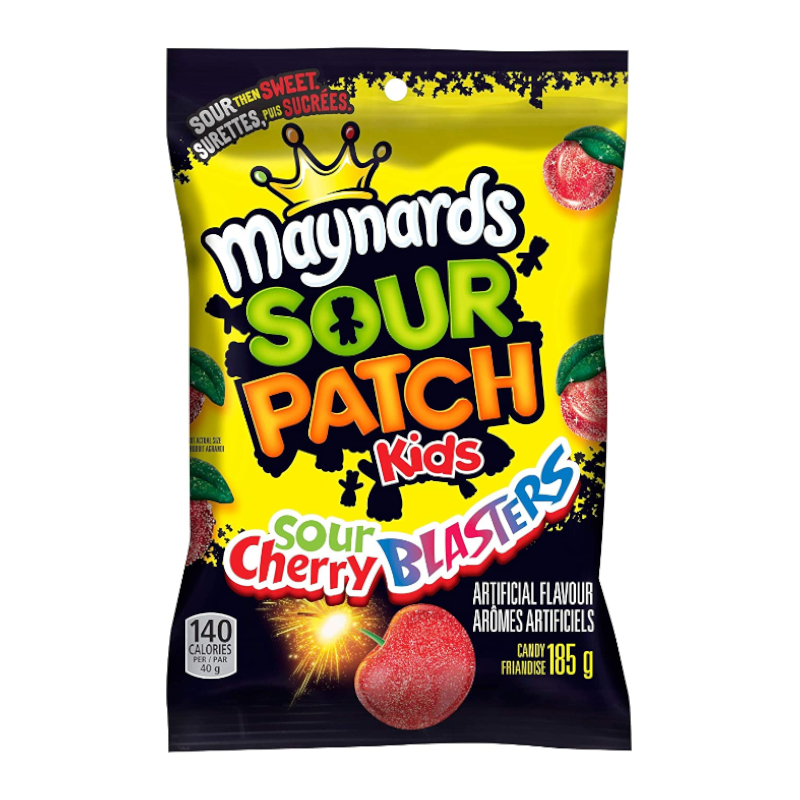 Maynard Sour Patch Sour Cherry Blasters 154g
