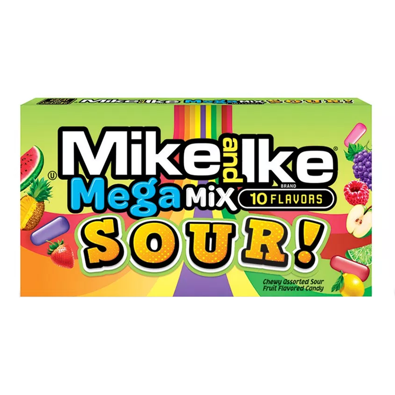 Mike & Ike Sour Mega Mix Theatre Box 141g