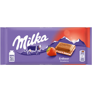 Milka Strawberry 100g