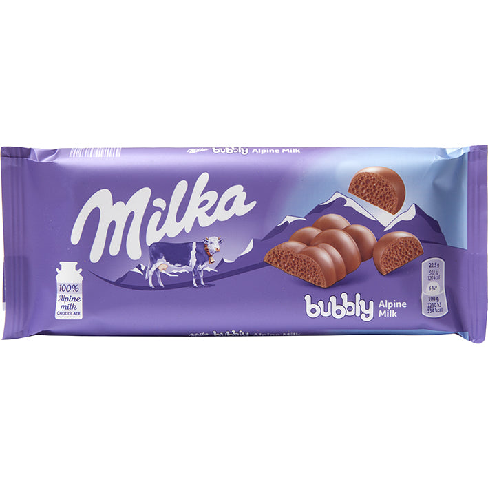 Milka Bubbly Chocolate 100g