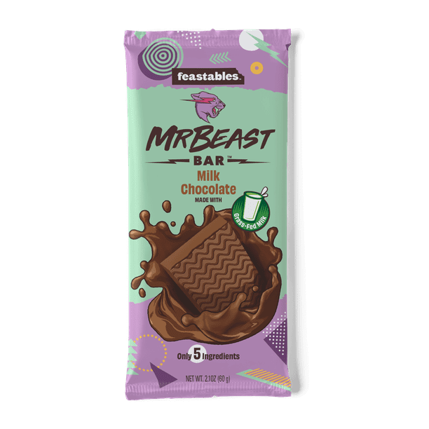 Mr Beast Feastables Milk Chocolate Bar 60g