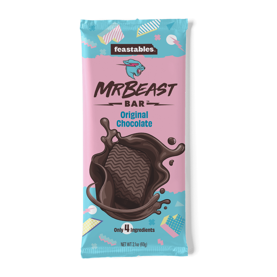 Mr Beast Feastables Original Chocolate Bar 60g