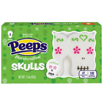 Peeps Marshmallow Skulls 43g