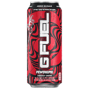 G Fuel Pewdiepie Lingonberry Zero Sugar Energy Drink 473ml