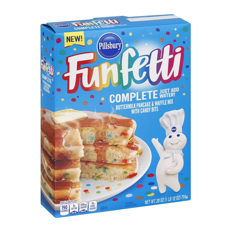 Pillsbury Funfetti Complete Buttermilk Pancake & Waffle Mix 794g