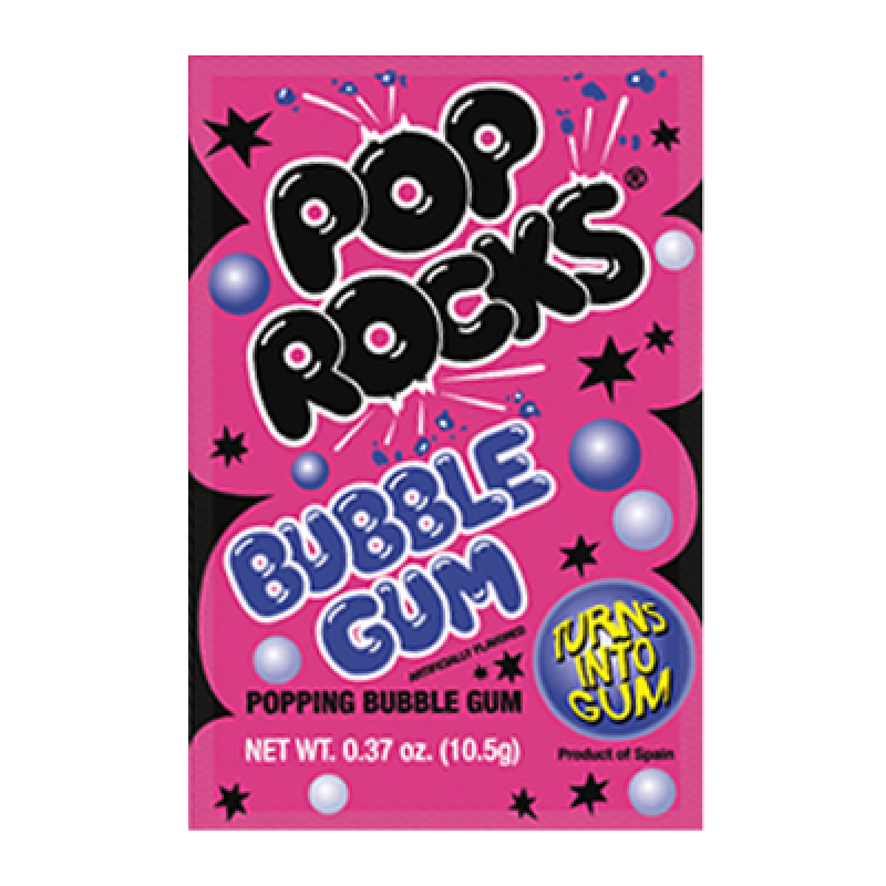 Pop Rocks Bubble Gum 10.5g