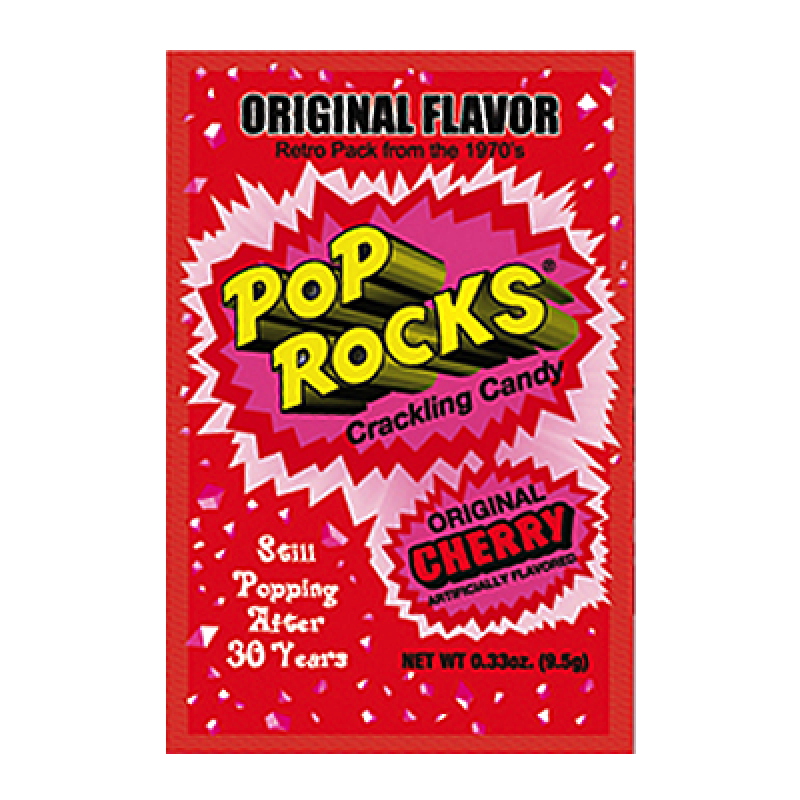 Pop Rocks Original Cherry Popping Candy 9.5g