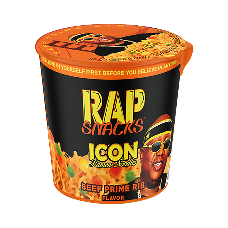 Rap Snacks Beef Prime Rib Ramen Noodles 64g