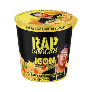 Rap Snacks Creamy Chicken Gumbo Ramen Noodles Master P64g