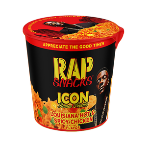 Rap Snacks Ramen Noodles Louisiana Hot & Spicy Chicken Boosie 64g