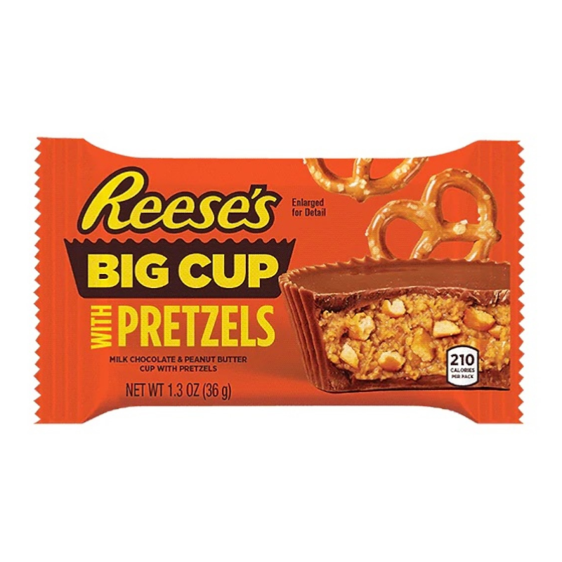 Reese's Big Cup Stuffed with Pretzels 36g