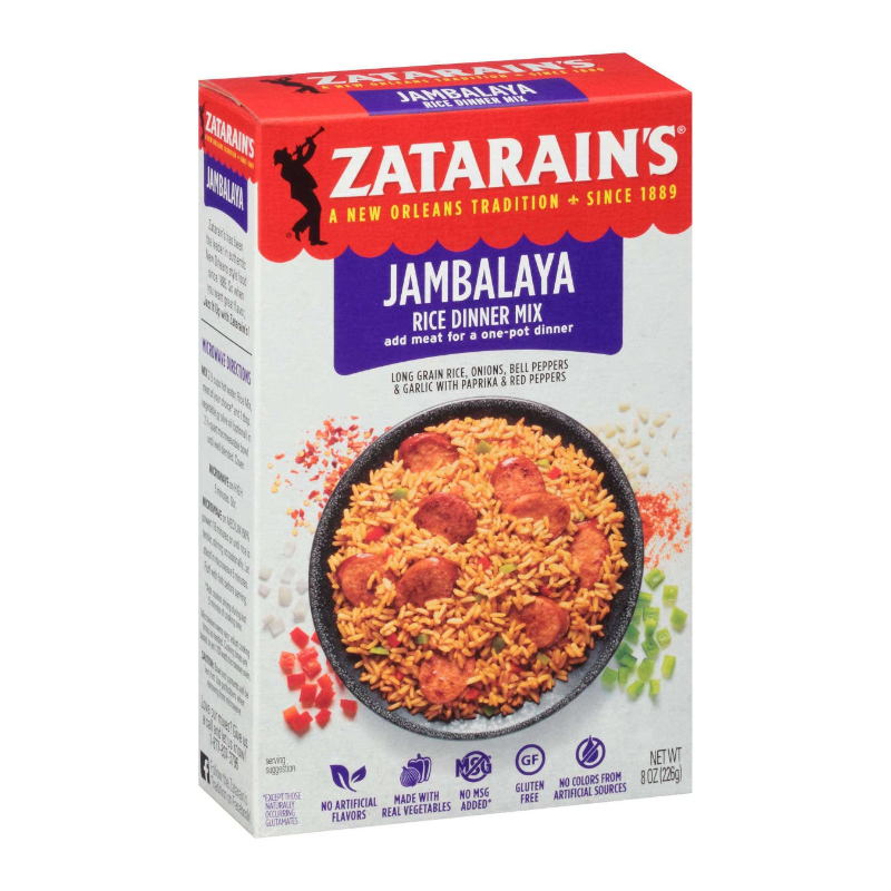 Zatarain's Jambalaya Mix & Rice 226g