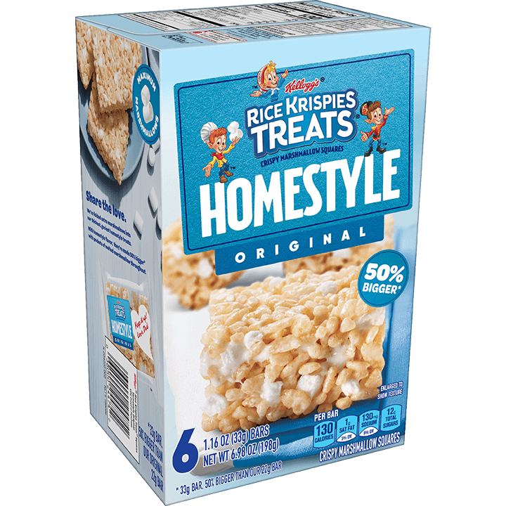 Kellogg's Rice Krispies Treats Homestyle Original 198g