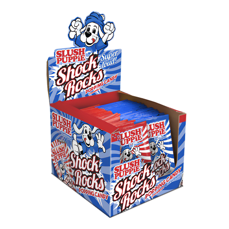 Slush Puppie Shock Rocks Popping Candy 7g