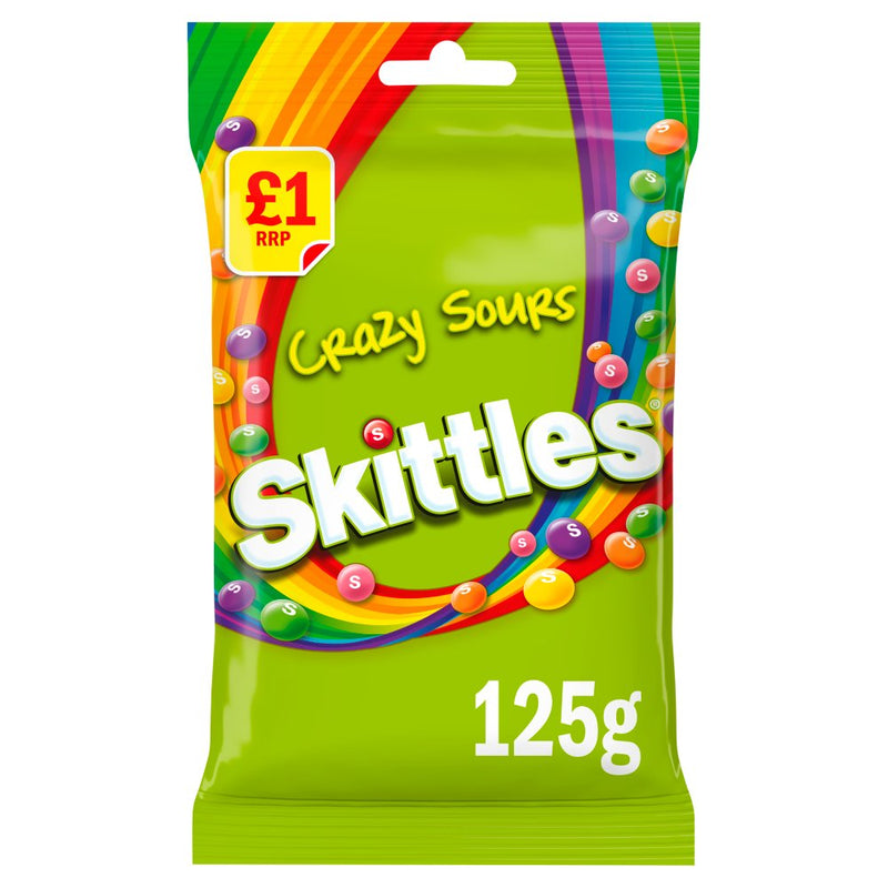 Skittles Crazy Sours 125g