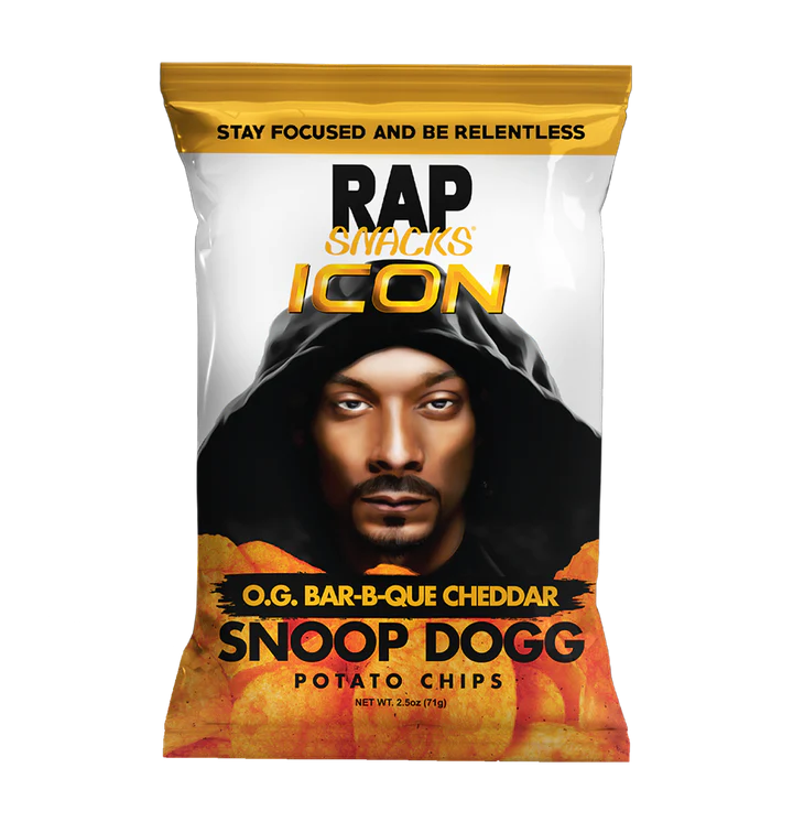 Rap Snack Snoop Dogg OG Bar-B-Que Cheddar 71g