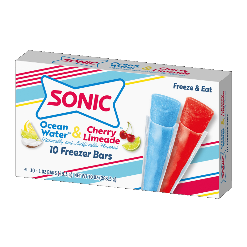 Sonic Freezer Bars 28g 10 Pack