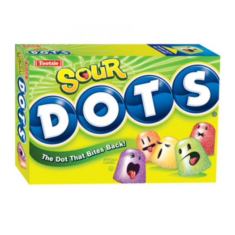 Tootsie Sour Dots Theatre Box 170g