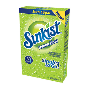 Sunkist Lemon Lime Zero Sugar Singles to Go 15g