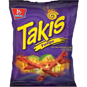 Takis Fuego Hot Chilli Pepper & Lime 92g- Best Before 3rd April 2024